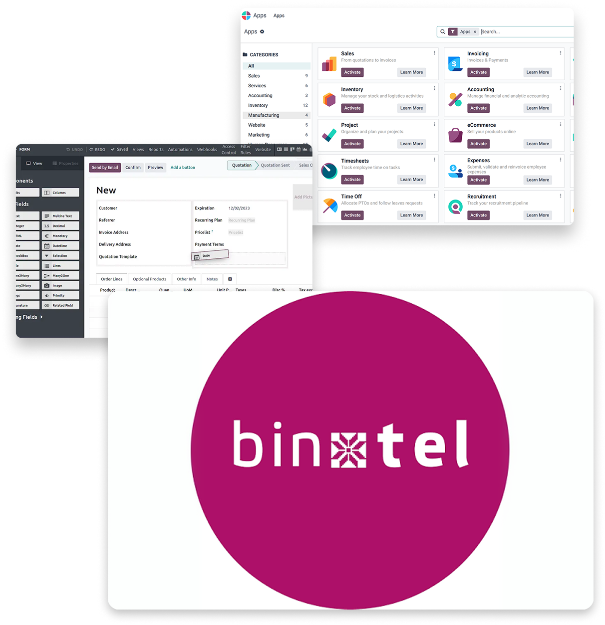 Інтеграція Odoo з Binotel